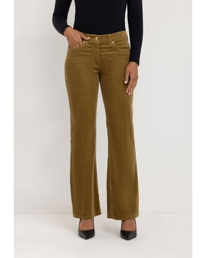 Sarah Bootcut-Hose | Cappuccino