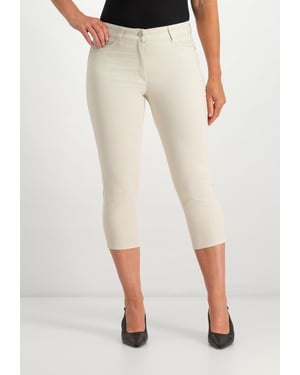 Kora Gefärbte Denim Cropped Jeans | Kitt