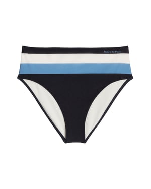 Marc O'Polo Damen Bikini-Hose Summer StripesBikini Slip, Bikini Unterteil, Bikinihose