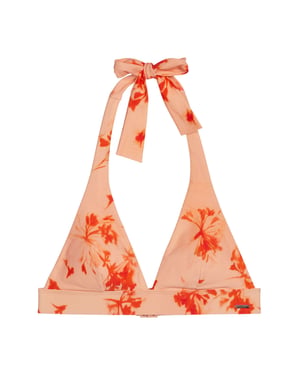 Marc O'Polo Damen Triangel-Bikini-Top Firecracker FloralTriangle Top, Dreiecks‑Bikini‑Top, Triangel Bikini