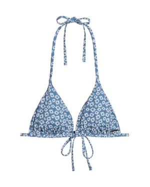 Marc O'Polo Damen Triangel-Bikini-Top ShinyTriangle Top, Dreiecks‑Bikini‑Top, Triangel Bikini