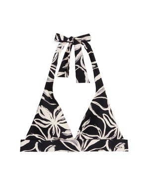 Marc O'Polo Damen Triangel-Bikini-Top Abstract FloralTriangle Top, Dreiecks‑Bikini‑Top, Triangel Bikini