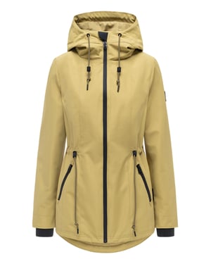 Navahoo Damen Übergangsjacke Blumentanz mit Kapuze