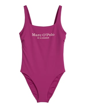 Marc O'Polo Damen Badeanzug Abstract LeafSchwimmanzug, Einteiler, Bademode