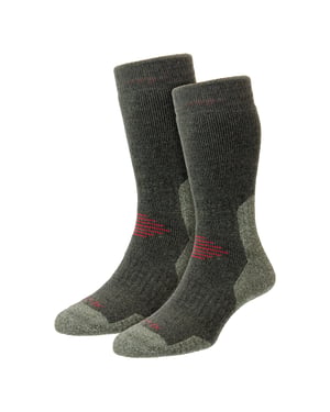 Herren Wander- und Wandersocken aus Wolle, vollständig gepolstert, schwergewichtig mit Fußgewölbeunterstützung