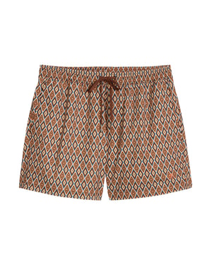 Marc O Polo Badeshorts für Herren, gewebt - Braun