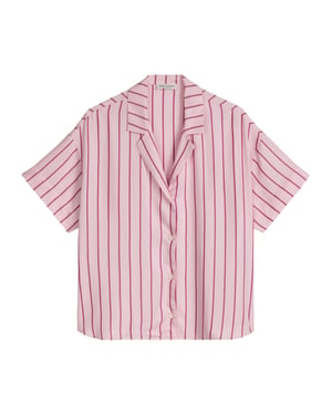 Marc O'Polo Damen Pyjamaoberteil Mix N MatchSchlafshirt, Pyjama Shirt, Nachtshirt