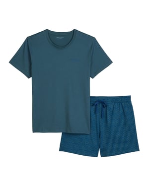 Marc O'Polo Herren Pyjama Mix N MatchSchlafanzug, Pyjama Set, Nachtwäsche