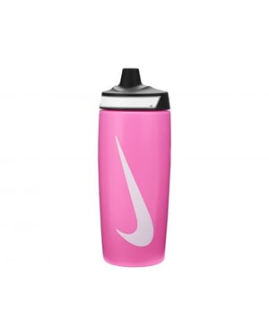 Nike - "Refuel" Wasserflasche, 511ml (Pink/Schwarz/Weiß)
