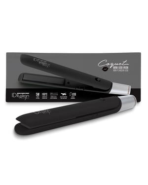 Mini-USB Coquete Schwarzer Haarglätter