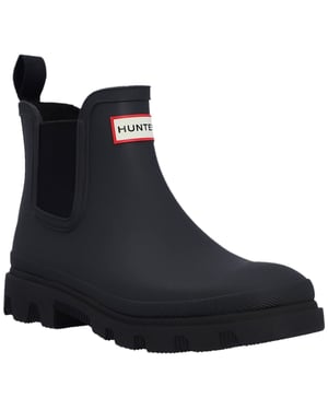 Hunter Downpour Gummistiefel Schwarz