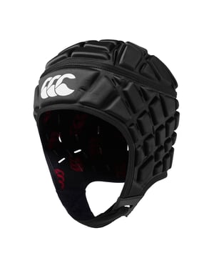 Canterbury - "Force Raze" Rugby-Kopfschutz für Herren/Damen Unisex (Schwarz)