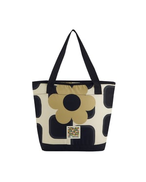 Regatta - "Orla Kiely" Cooler Tragetasche, Blumen (Schwarz/Weiß)