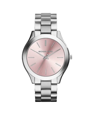 Michael Kors MK3380 Slim Runway Silber Damenarmbanduhr