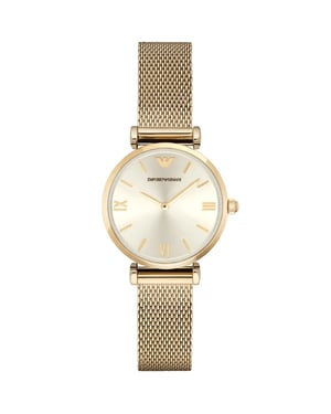 Emporio Armani AR1957 Retro Damen 32mm Gold Edelstahl Uhr