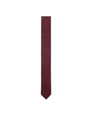 Boss - Krawatte, Jacquard (Rot)