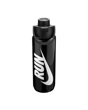 Nike - "TR Renew Recharge Run" Wasserflasche, 700ml (Schwarz)