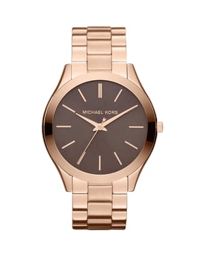 Michael Kors Slim Runway MK3181 42mm Roségold Damenuhr