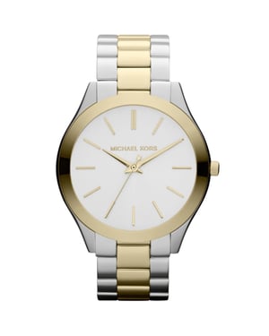 Michael Kors Runway MK3198 Zweifarbige 42 mm Damenuhr