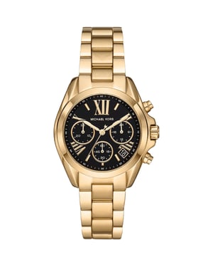 Michael Kors Bradshaw MK6959 36mm Gold Edelstahl Damenuhr Chronograph