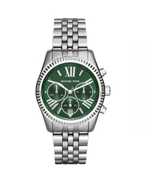 Michael Kors Lexington MK6222 Damen Chronographuhr 38mm Silber