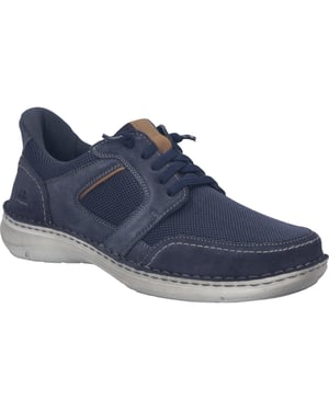 JOSEF SEIBEL Herren Halbschuh New Anvers 24 in nachtblau-kombi