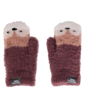 Trespass - Kinder Fäustlinge "Hillside", Jerseyware (Rosenton)