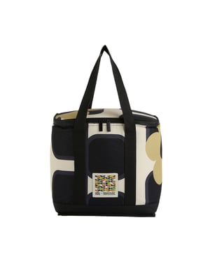 Regatta - "Orla Kiely" Cooler Tragetasche, Riesige Quadratische Blume (Schwarz/Weiß)
