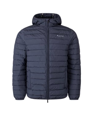 Aquascutum Active Rlg Active 100 Gr Marineblaue Kapuzenjacke