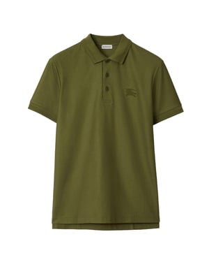 Burberry Eddie Ekd Polohemd In Olivgrün
