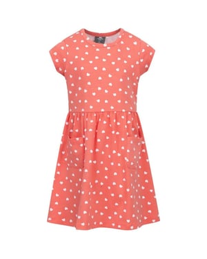 Trespass - "Happiness" Kleid für Mädchen, kurzärmlig (Sanftes Orange)