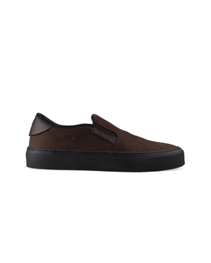 Moncler Slip On Monclub Sneakers Braun
