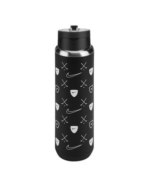 Nike - "SS Recharge" Flasche, Logo, 710ml (Schwarz)
