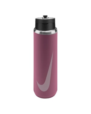 Nike - "SS Recharge" Flasche, Logo, 710ml (Pfingstrose)