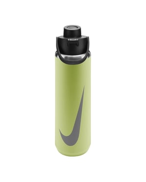 Nike - "Recharge" Wasserflasche, Edelstahl, 700ml (Limone)