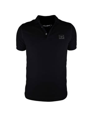 Dolce&Gabbana Polo-Shirt Schwarz