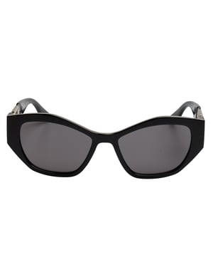 Damen Katzenaugen-Sonnenbrille mit Metalldetail KL6069S