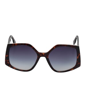 Moderne quadratische Sonnenbrille für Damen KL6208S