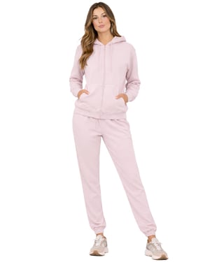 Kruze | Damen Zip-Up Hoodie Trainingsanzug Set