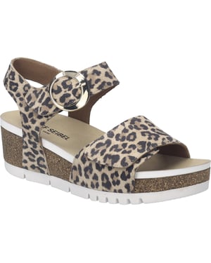 JOSEF SEIBEL Damen Sandale Quinn 16 in beige-multi