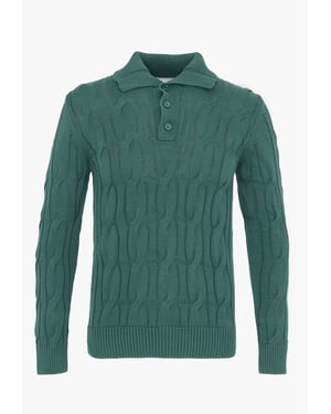 Pullover Pullover Mit Polo-Kragen