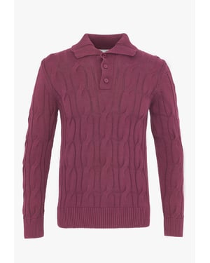 Pullover Pullover Mit Polo-Kragen