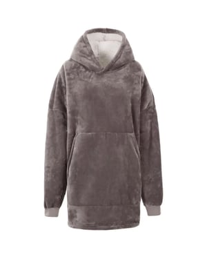 Trespass - "Cosiness" Kapuzendecke für Herren/Damen Unisex (Sturmgrau)