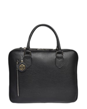 Luisa Vannini Schwarz Rindsledertasche