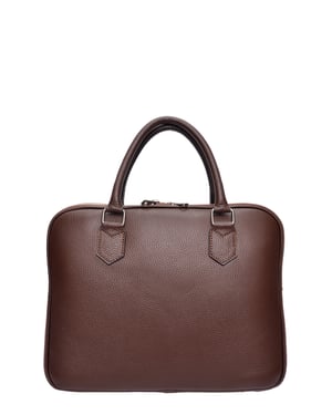 Luisa Vannini Kastanienbraun Rindsledertasche
