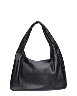 Roberta M Schwarz Rindsledertasche