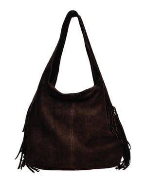 Isabella Rhea Kastanienbraun Rindsledertasche