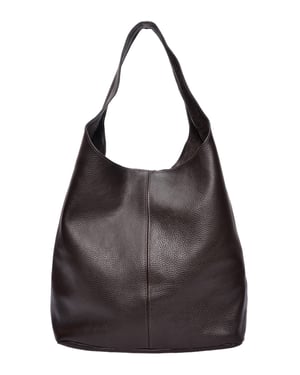 Roberta M Kastanienbraun Rindsledertasche
