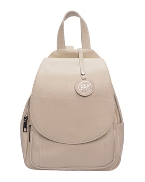 Roberta M Beige Rindsledertasche