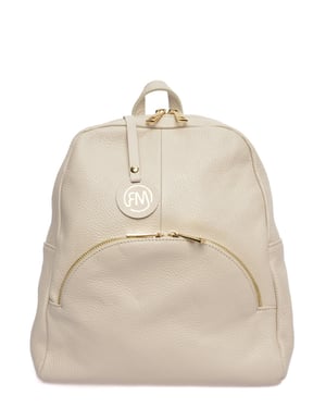 Roberta M Beige Rindsledertasche